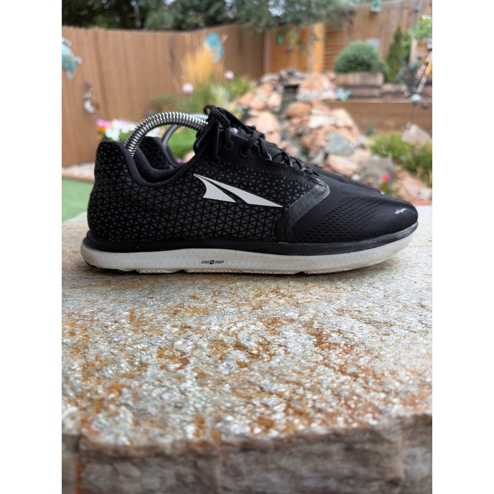 Altra Solstice Womens Running Shoes Black White Zero Drop Sneakers PFS2-W 8-9.5